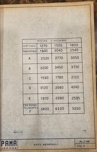 Used Horizontal Boring Machine Pama 1700x1400-2