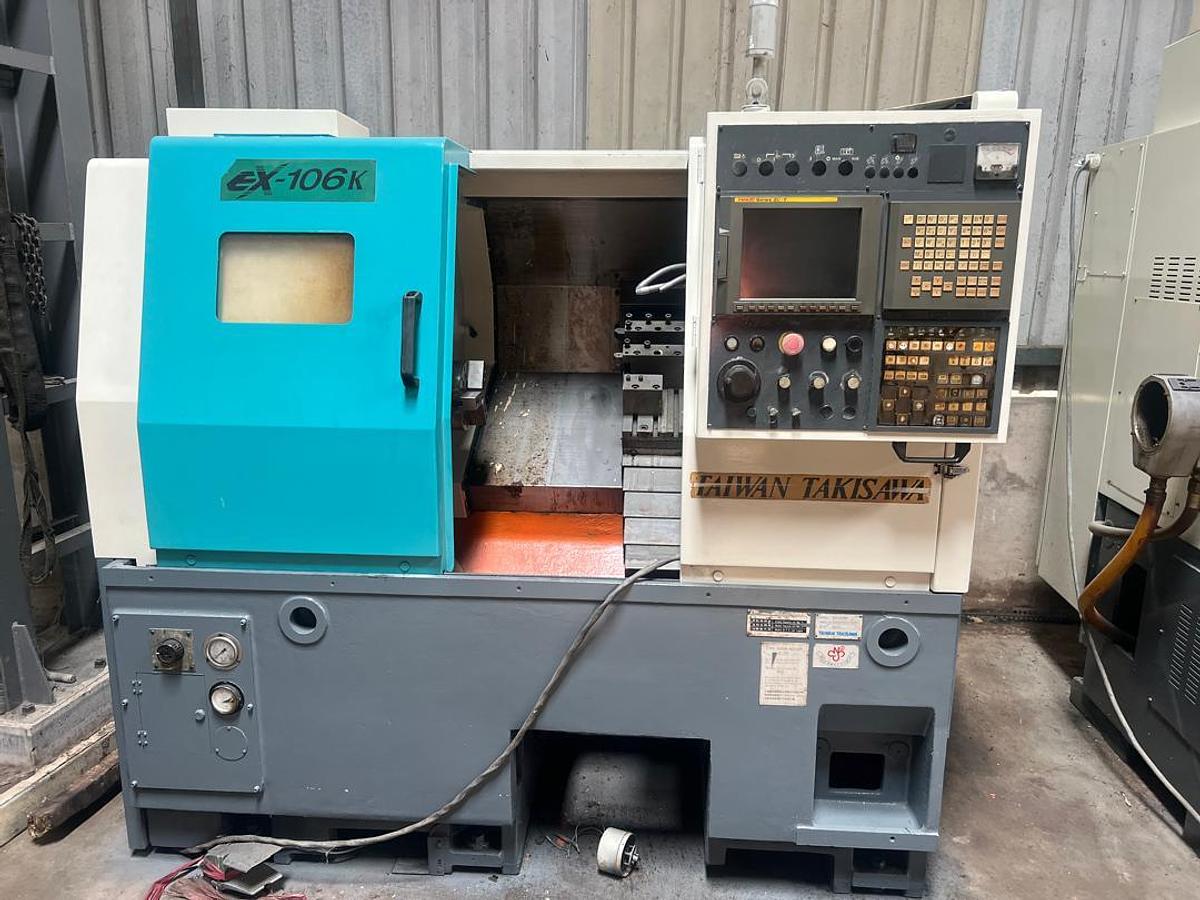 Used Takisawa EX-106K CNC Lathe Year 2000