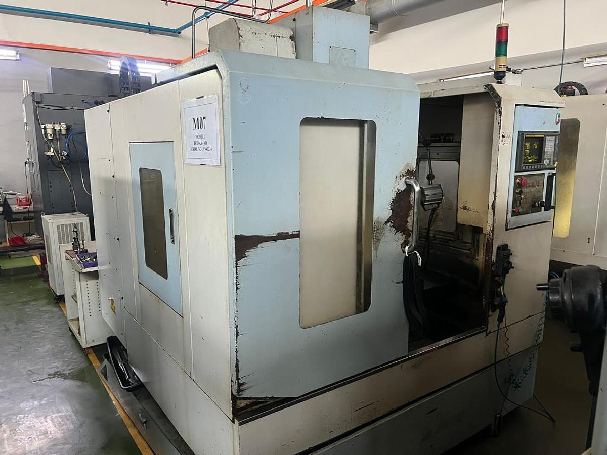 Used ECOMA V16 Vertical Machining Center Year 2004