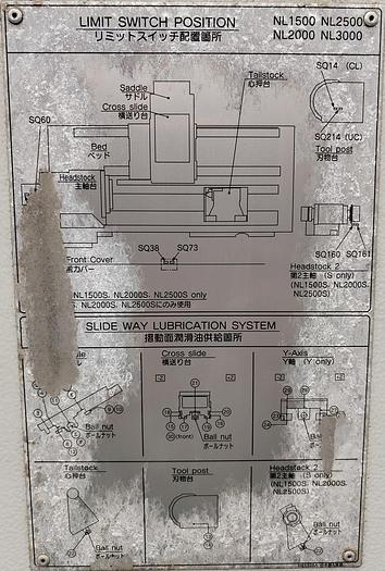 Used MORI SEIKI NL2000Y/500 Year 2011 CNC Horizontal Lathe