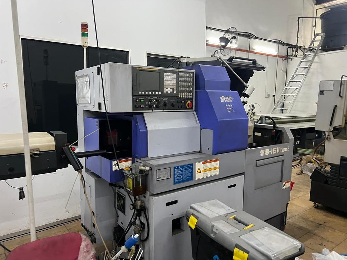 Used Star SB-16II Type E CNC Auto Lathe Year 2012