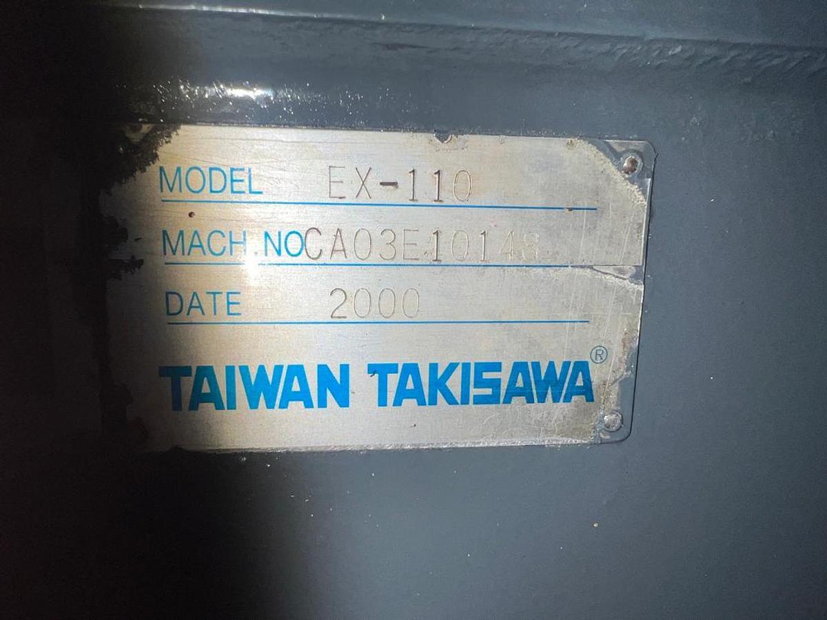 Used Takisawa EX110 CNC Lathe Year 2000