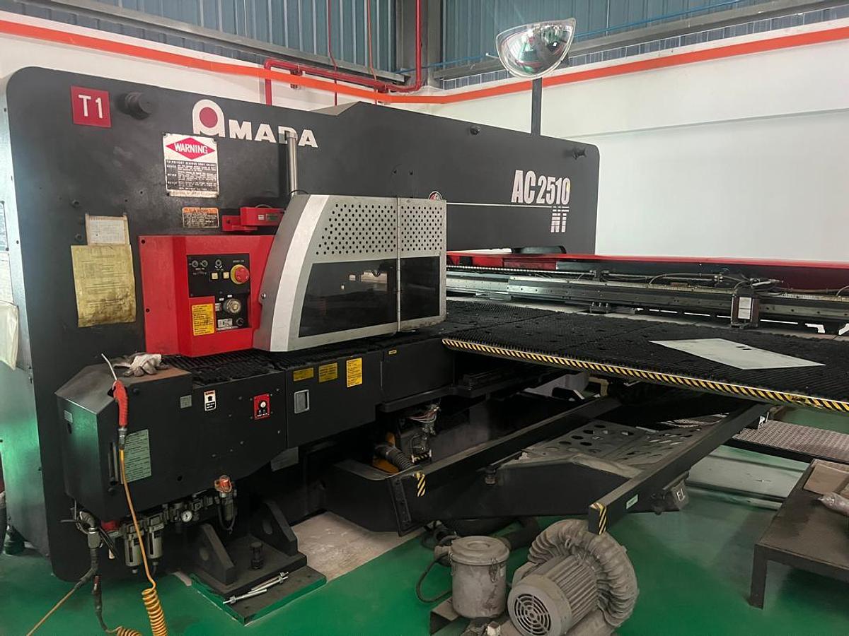 Used Amada AC2510 NT CNC Turret Punch Press
