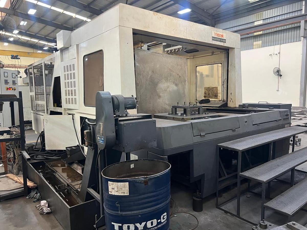Used Mazak Mazatech H-800 CNC Horizontal Machining Center Year 1996