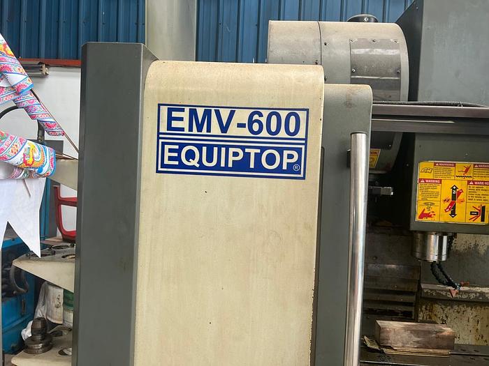 Used Year 2011 EQUIPTOP EMV-600 CNC MILLING MACHINE CENTER