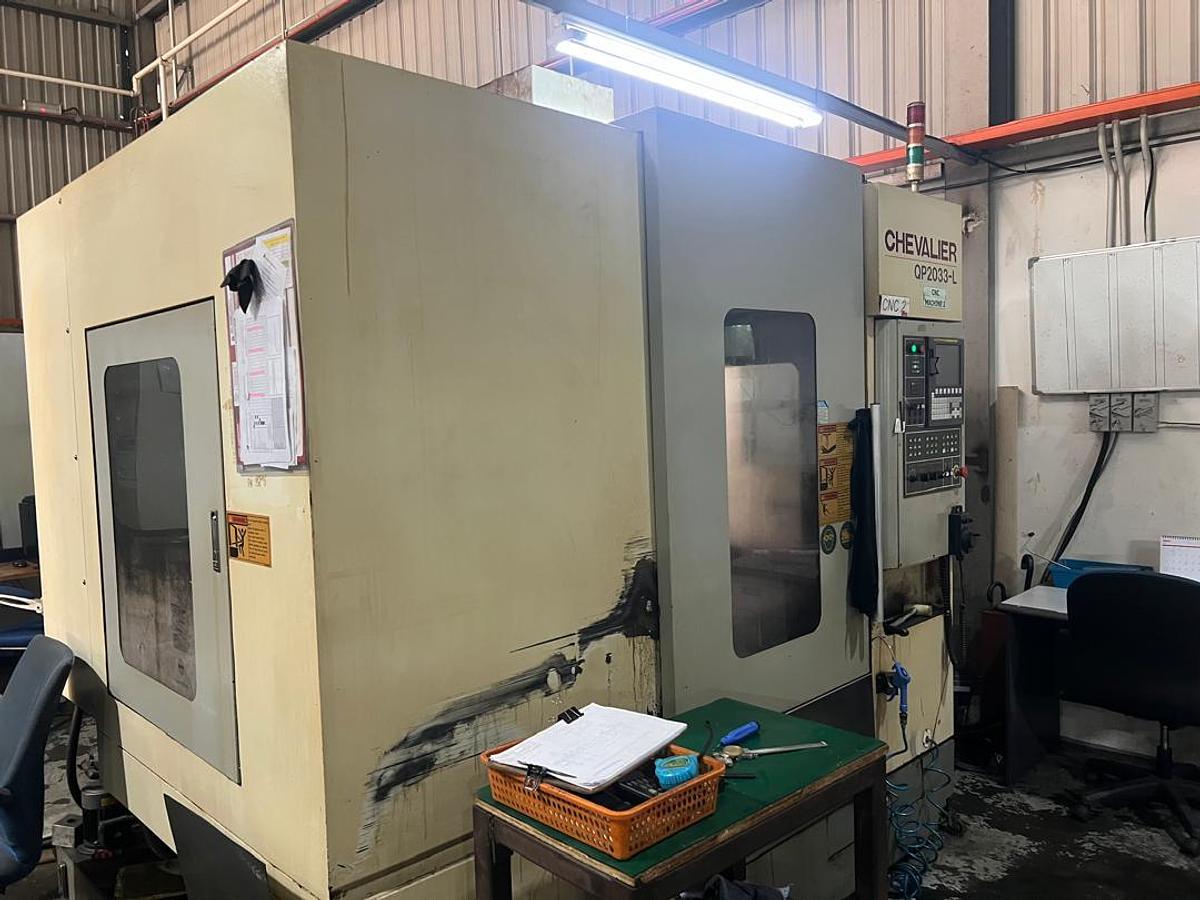 Used Chevalier QP2033-L Vertical Machining Center