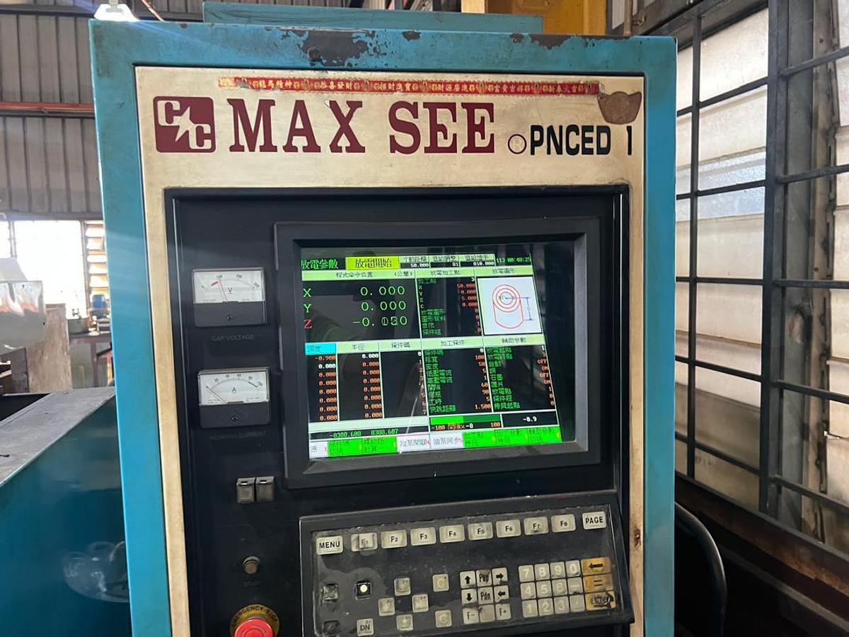 Used Max See P50 Die Sinking EDM Year 2005