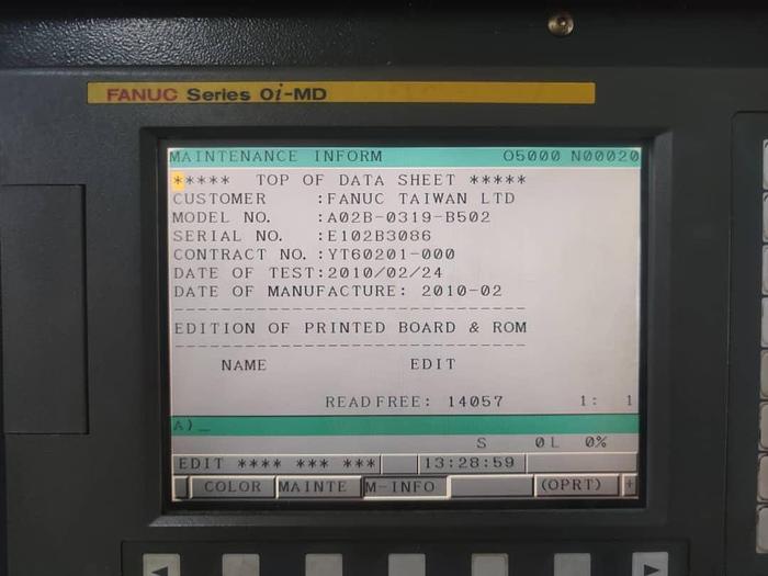 Used Year 2010 Etec 1166 Vertical Milling Machine 