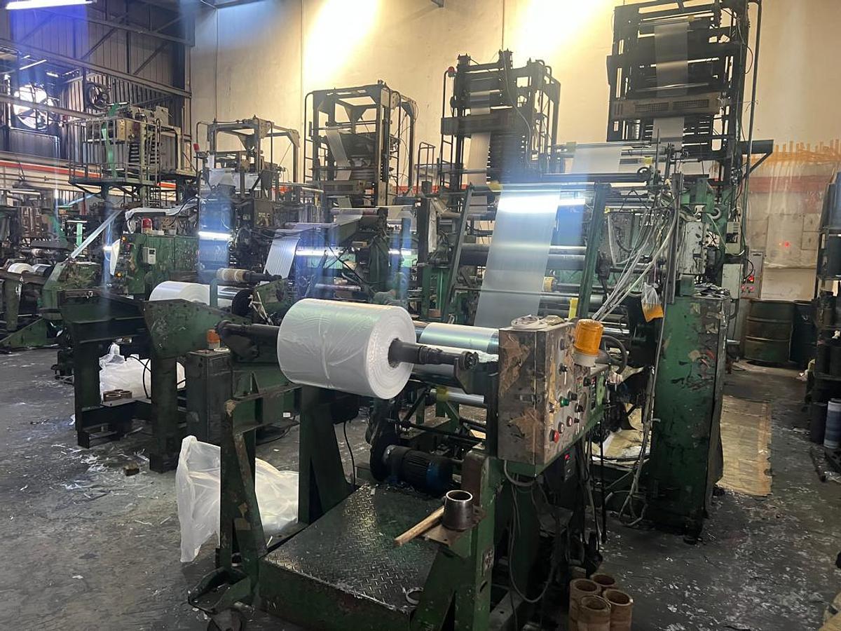 Used Plastic Bag Manufacturing Machine