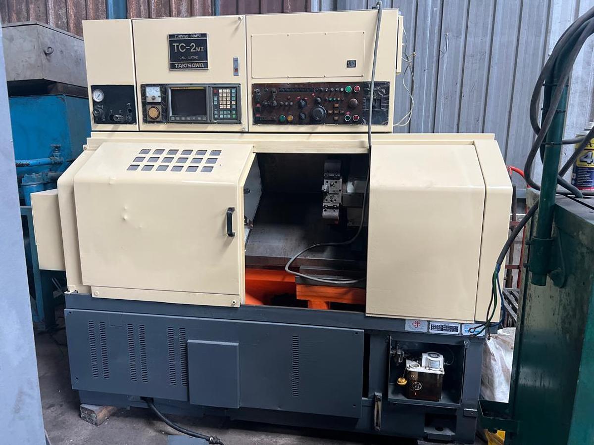 Used Takisawa TC-2 MII CNC Lathe Year 1994