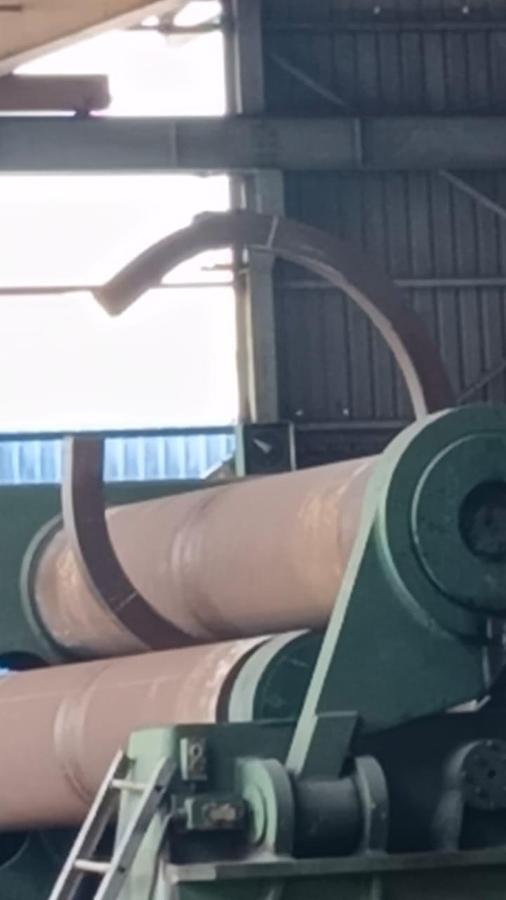 Used Hassleholms Mekaniska AB PS600 Plate Blending Roll