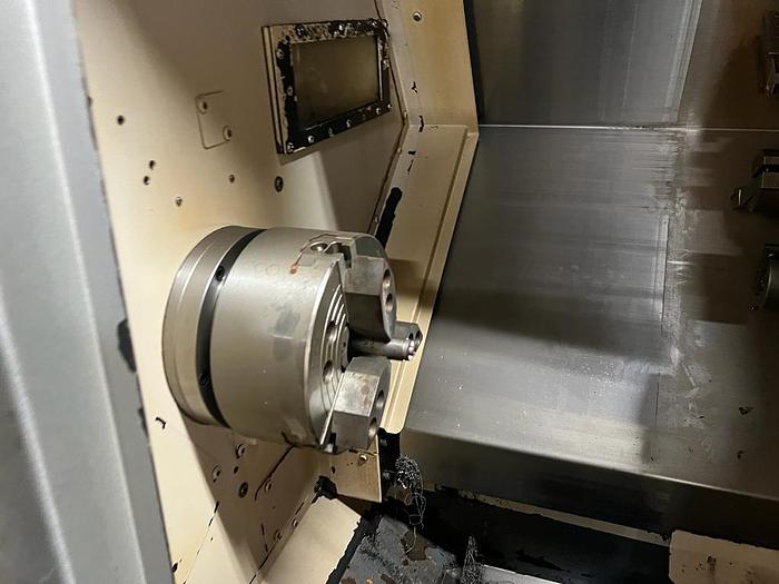 Used TATUNG OKUMA Model L200E-M CNC Lathe Year 2010