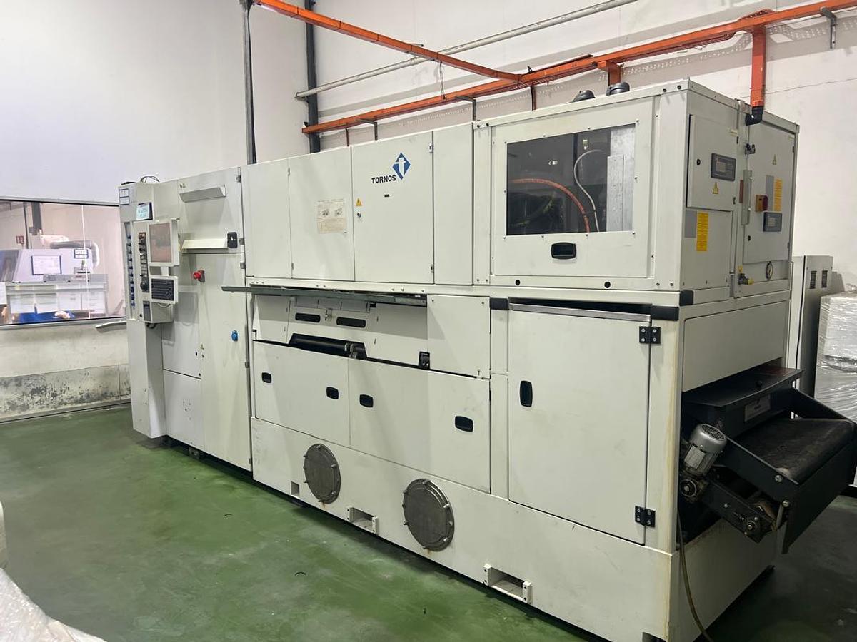 Used Tornos Multiswiss 6x14 Auto Lathe Machine Year 2013