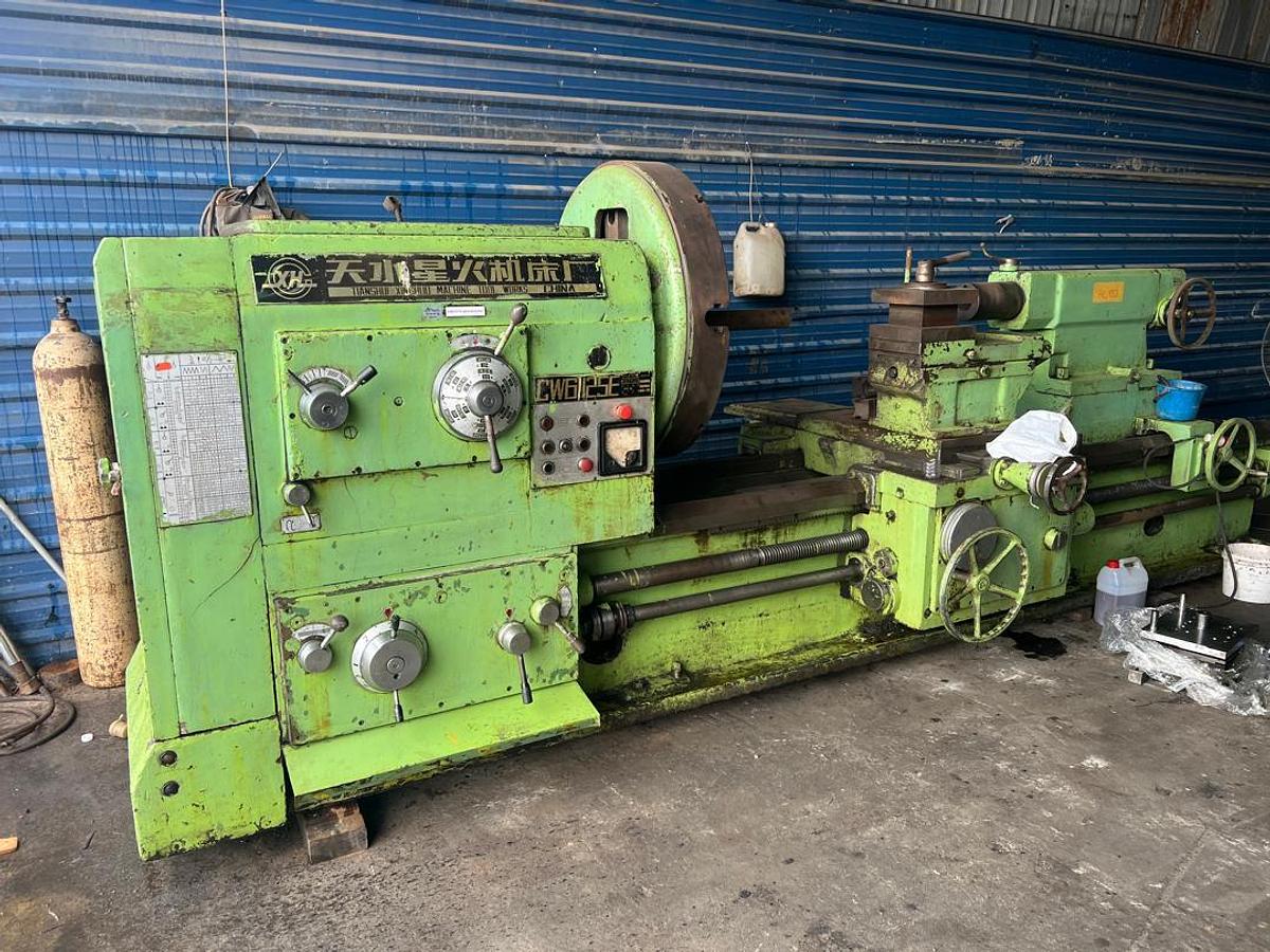 Used Tianshui CW61125E Conventional Lathe
