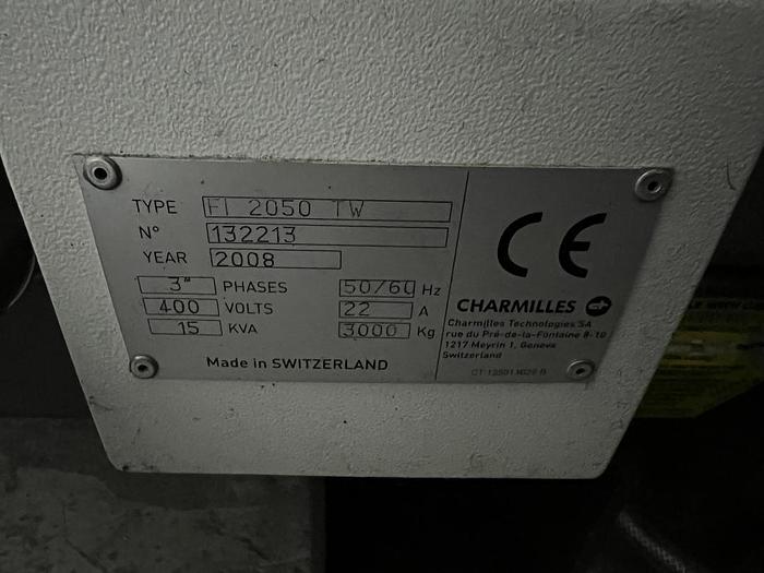 Used Charmilles FI 2050 TW Wirecut EDM Year 2008