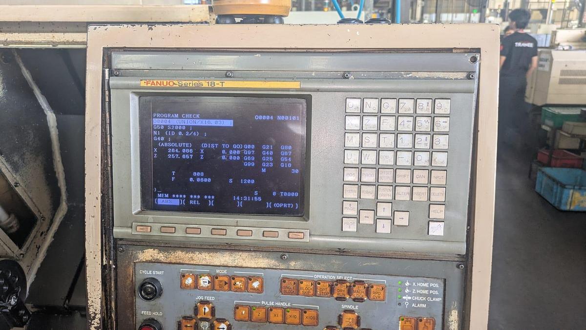 Used OKUMA & HOWA ACT-15 CNC Lathe