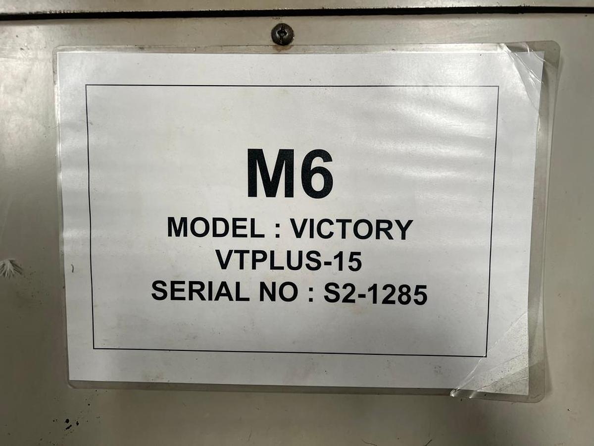 Used Victor VTPlus-15 CNC Lathe