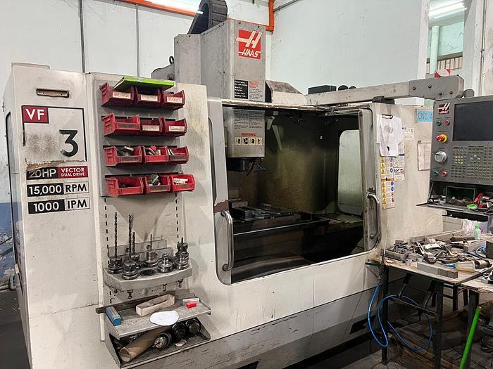 Used VMC HAAS VF3D Year 2007 Vertical Machining Center 