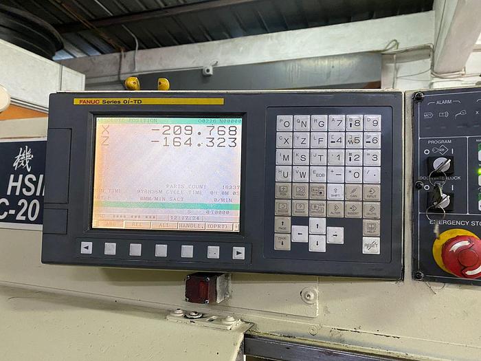 Used LIOUY HSING Model CNC-20 Year 2012 CNC Lathe Machine
