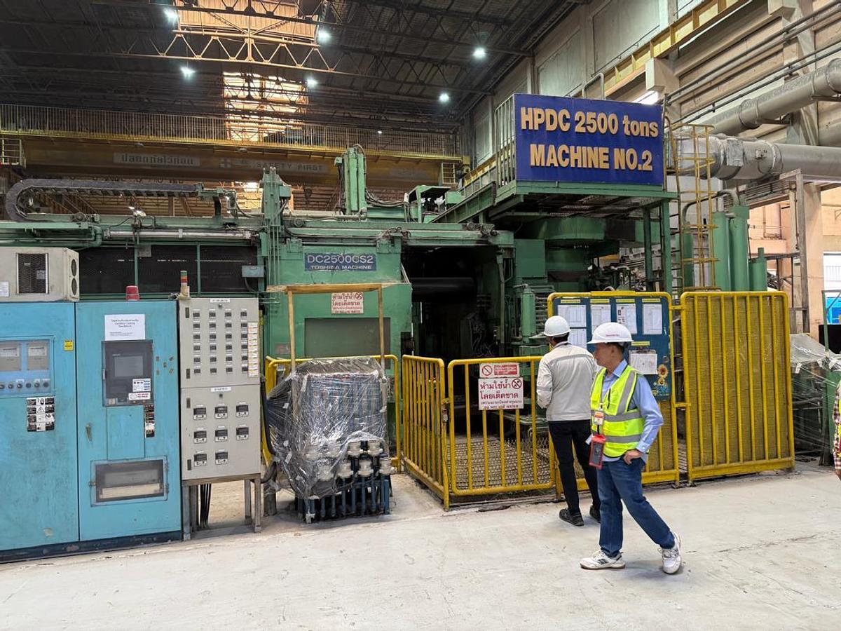Used Toshiba DC2500CS2 Die Casting Machine Year 2006