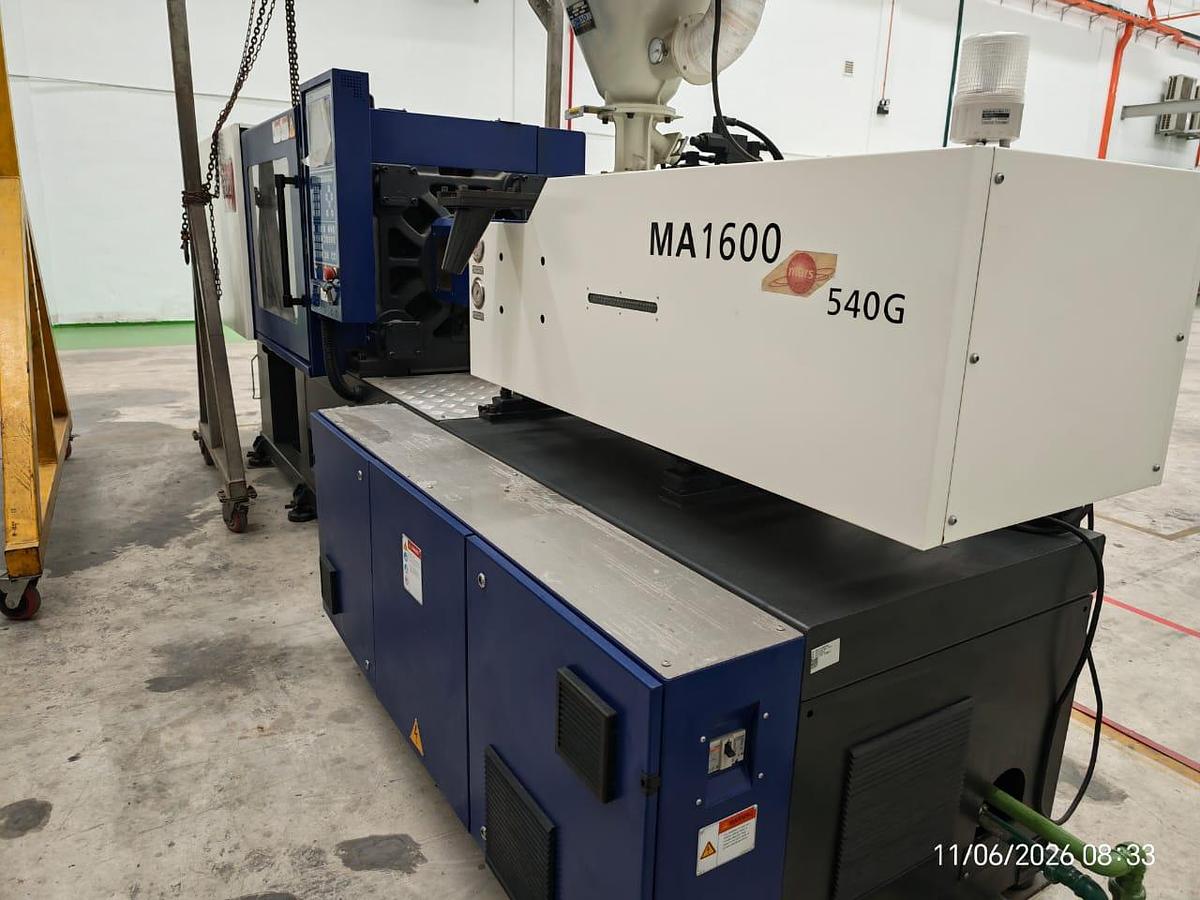 Used Haitian MA1600/G 160T Plastic Injection Molding Year 2022