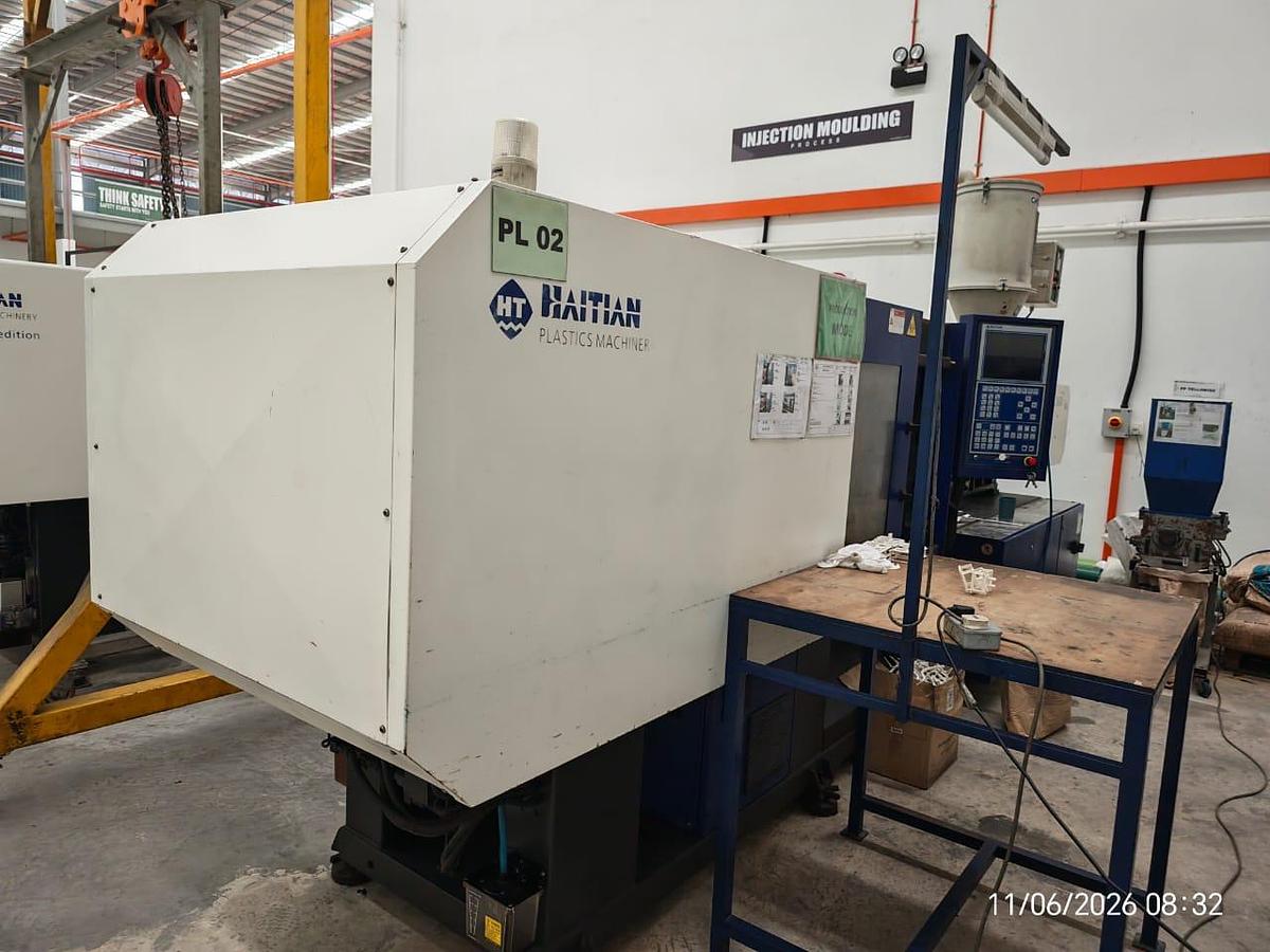 Used Haitian MA1600 II 160T Plastic Injection Molding Year 2018
