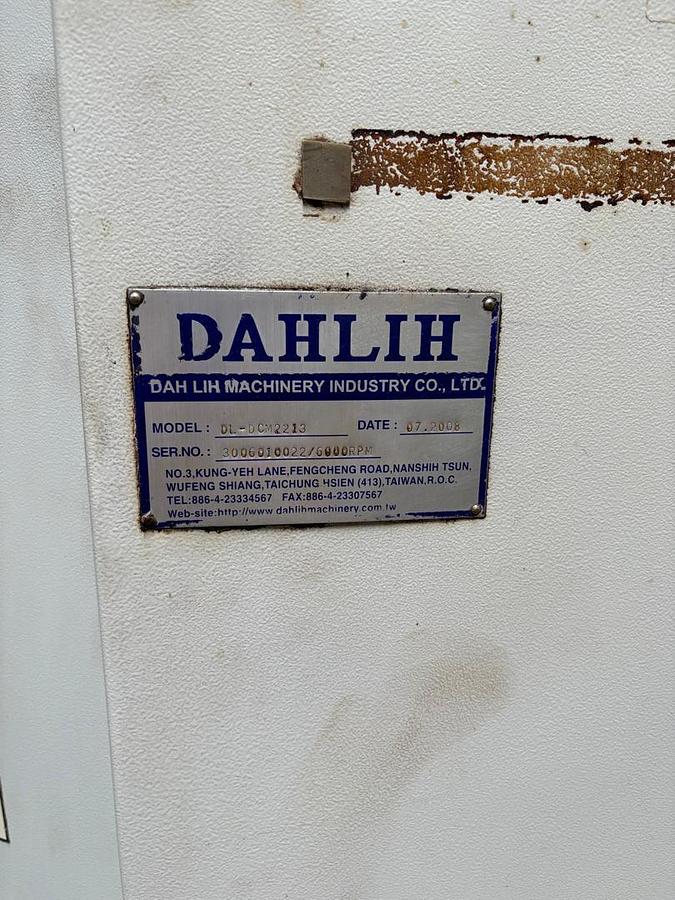 Used Dahlih DCM-2213 Double Column Machining Center Year 2008 