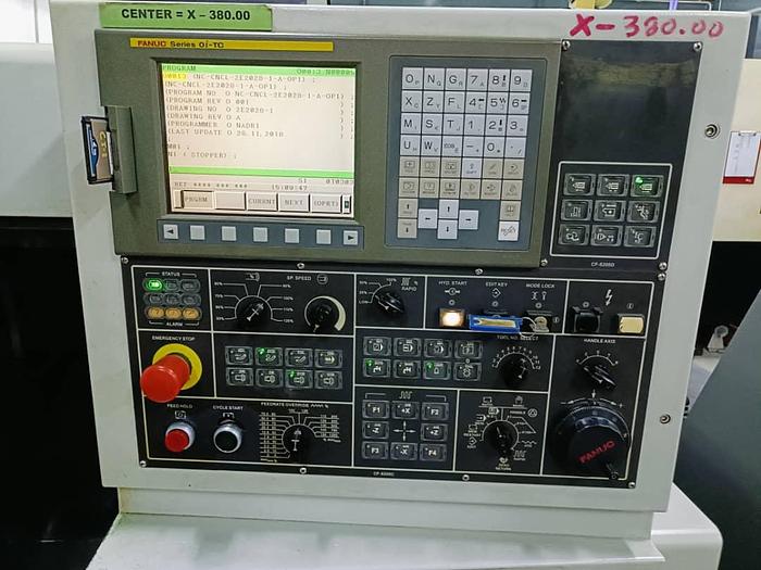 Used Year 2008 Goodway GLS-200 CNC Lathe