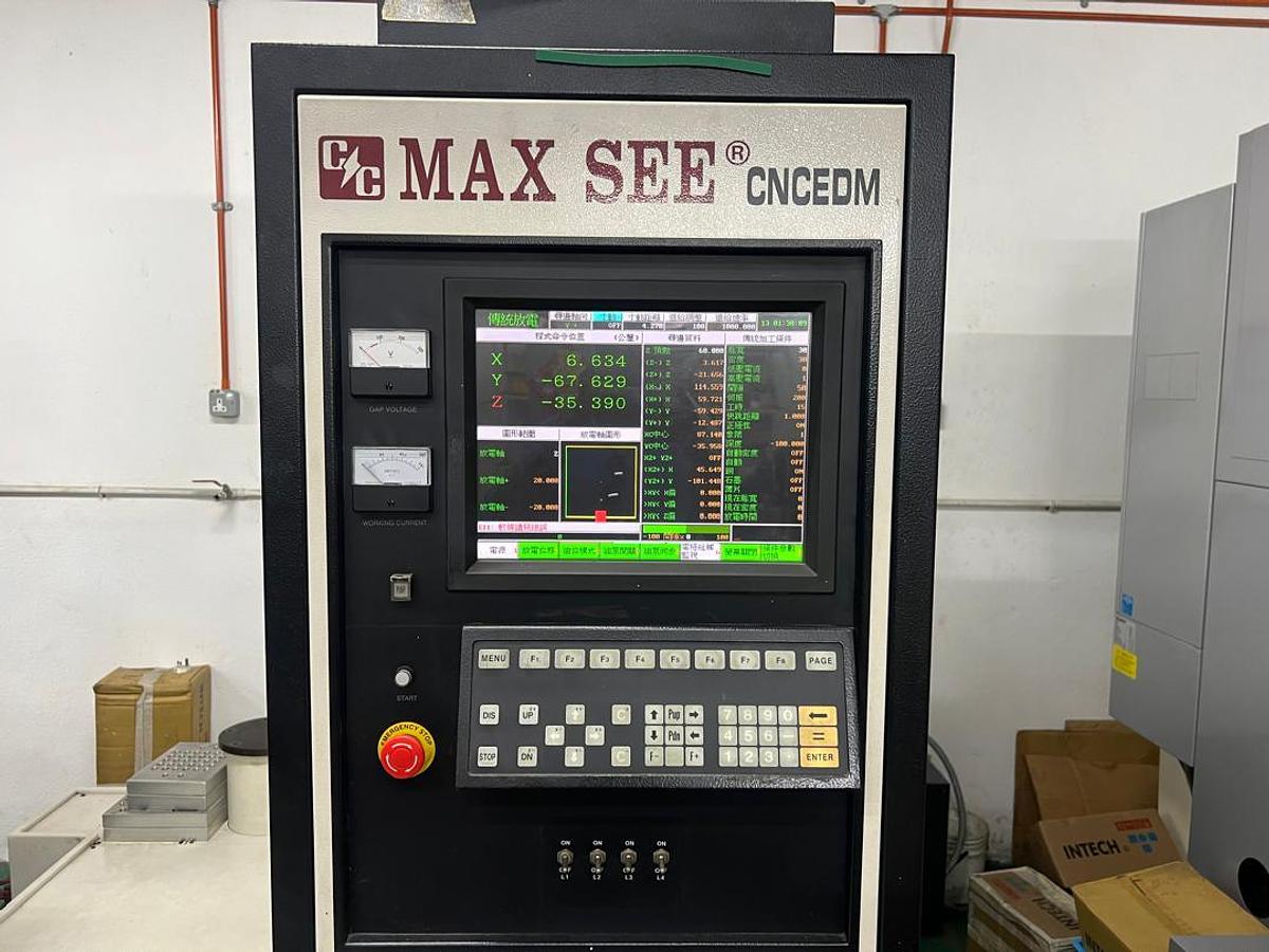 Used MaxSee P56 Die Sinking EDM Year 2010