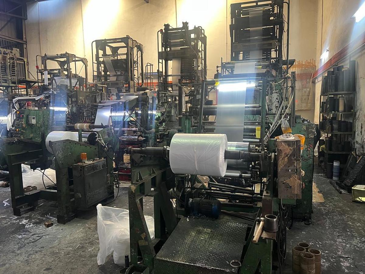 Used Plastic Bag Manufacturing Machine