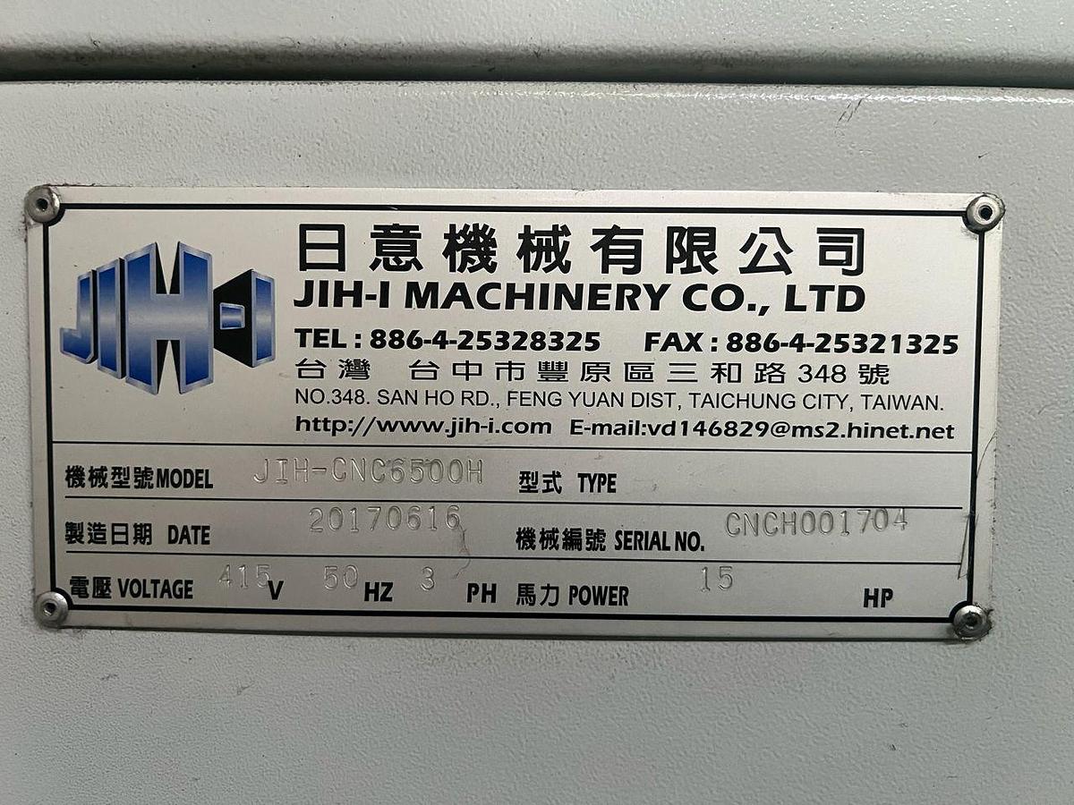 Used JIH-I CNC6500H Moving Column Machining Center
