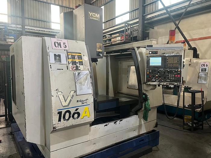 Used Year 2003 YCM V106A Vertical Machining Center