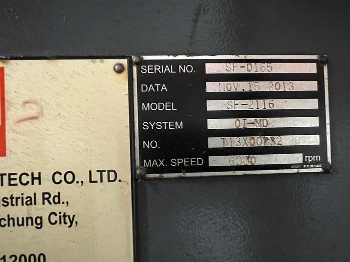 Used Double Column CNC Model Vtec 2116 Year 2016