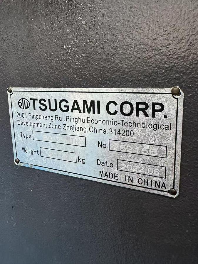 Used Tsugami B0125-Ⅲ CNC Swiss Lathe Year 2022