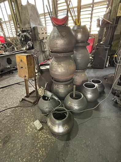 Used Boldrino 170T and Malco FM25x5000 Flanging and Dishing Machine