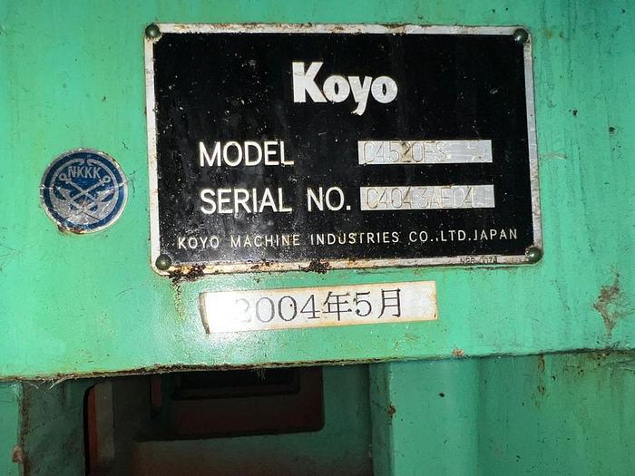 Used KOYO C4520FS Centerless Grinding Machine 