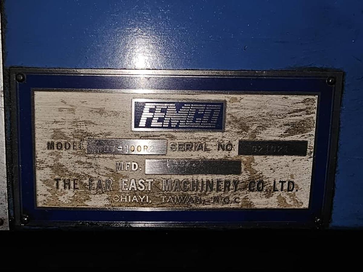 Used Femco WBT-100 Horizontal Boring Mill Year 1992