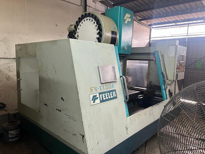 Used FEELER FV-1100A Year 2004 Vertical Machining Center