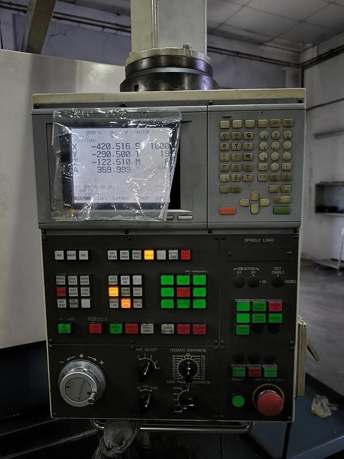 Used Mitsubishi M-V70E Vertical Machining Center Year 1997 