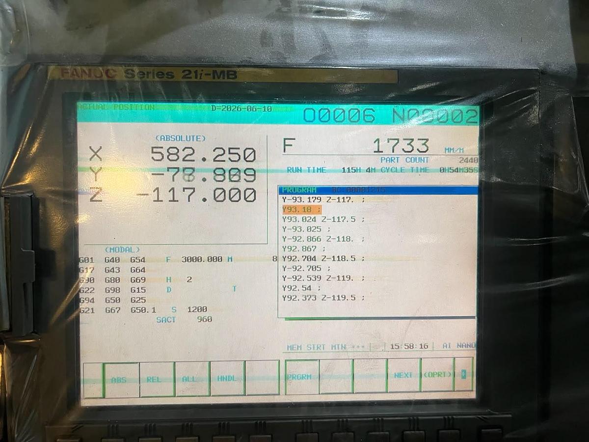 Used Dahlih MCV-1250 Vertical Machining Center