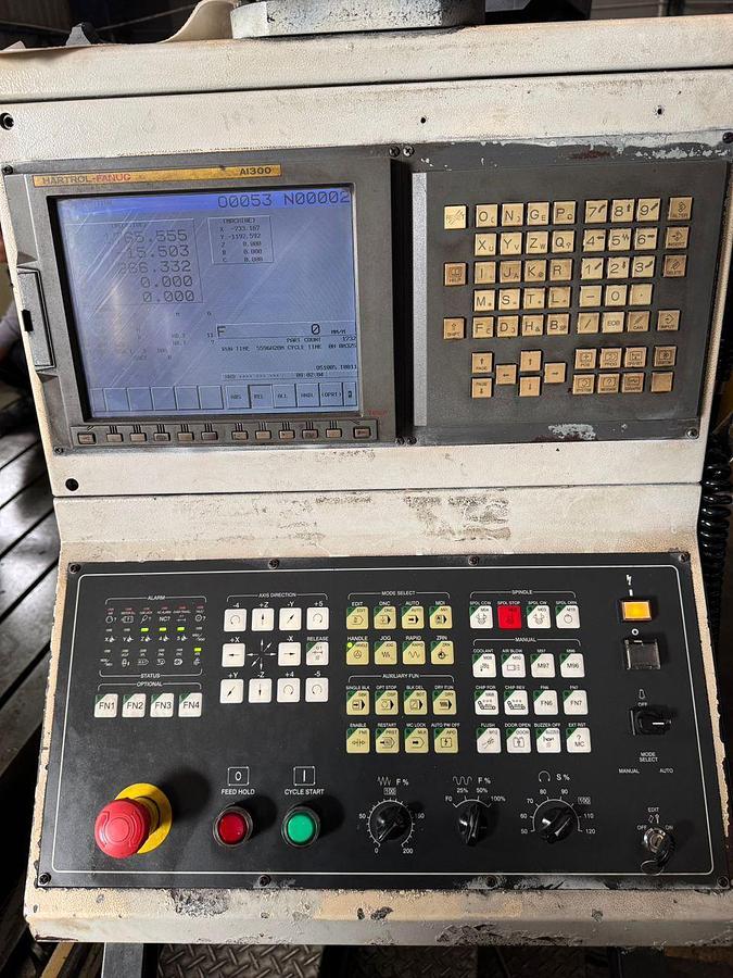 Used Hartford HB-4210BC Double Column Machining Center Year 2010