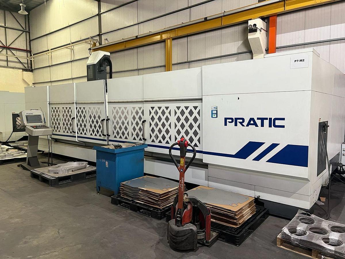 Used PRATIC PCD-CNC6012 Moving Column Machining Center Year 2022