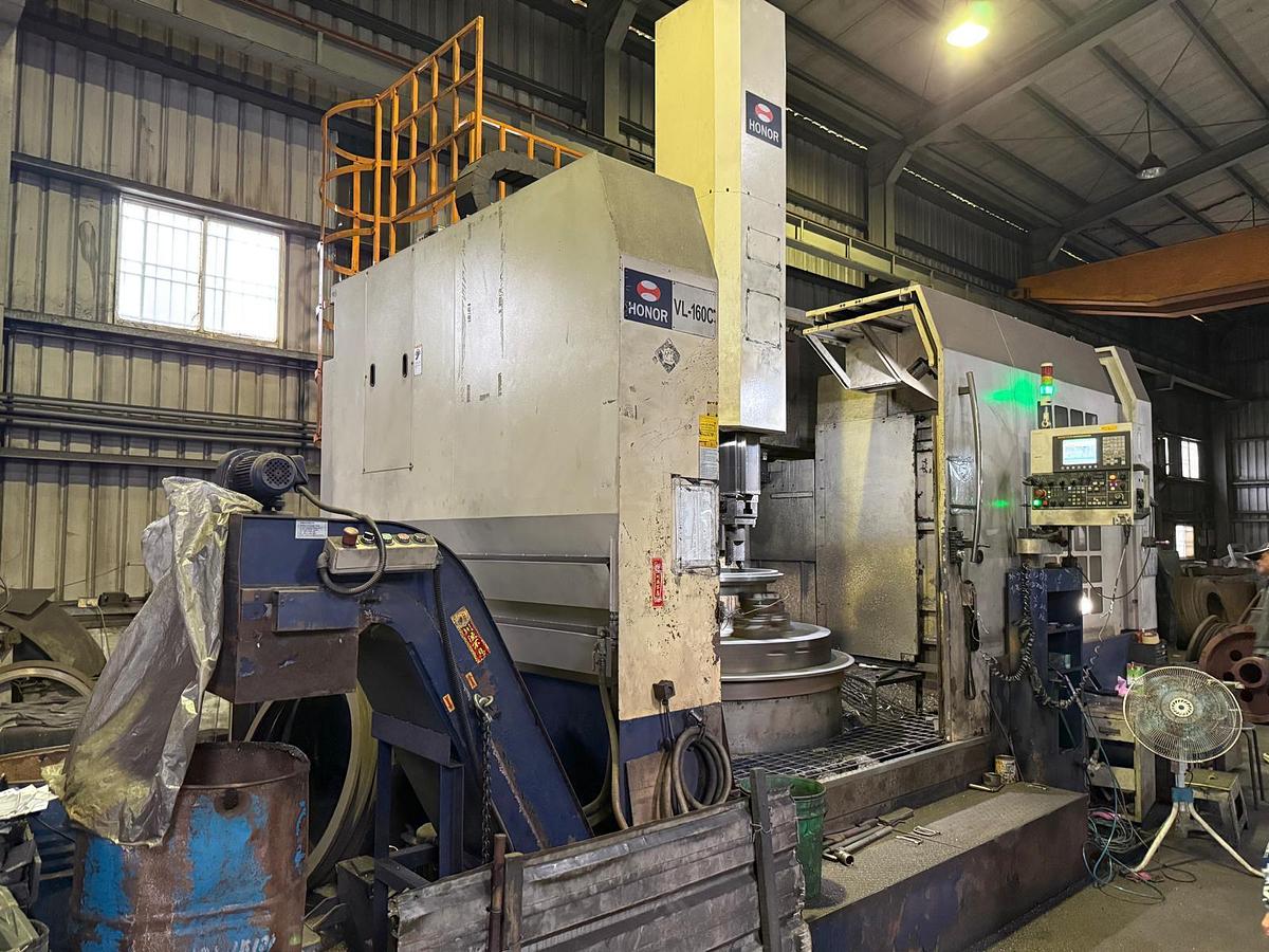 Used Honor VL-160C Vertical Turning Lathe Year 2015
