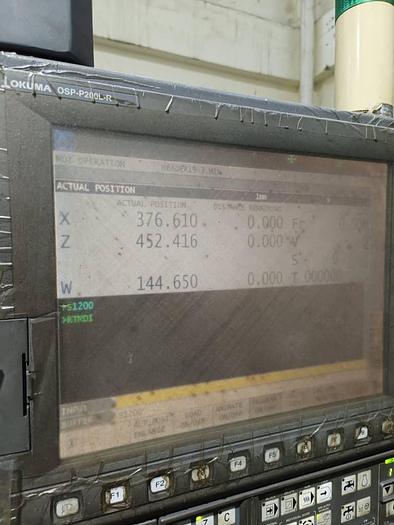 Used OKUMA Model LB3000EX-RC500 Year 2007 CNC Lathe