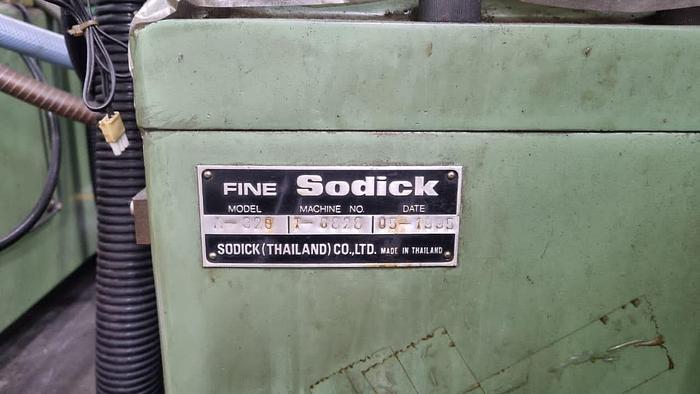 Used SODICK A320D Year 1995 Wire EDM