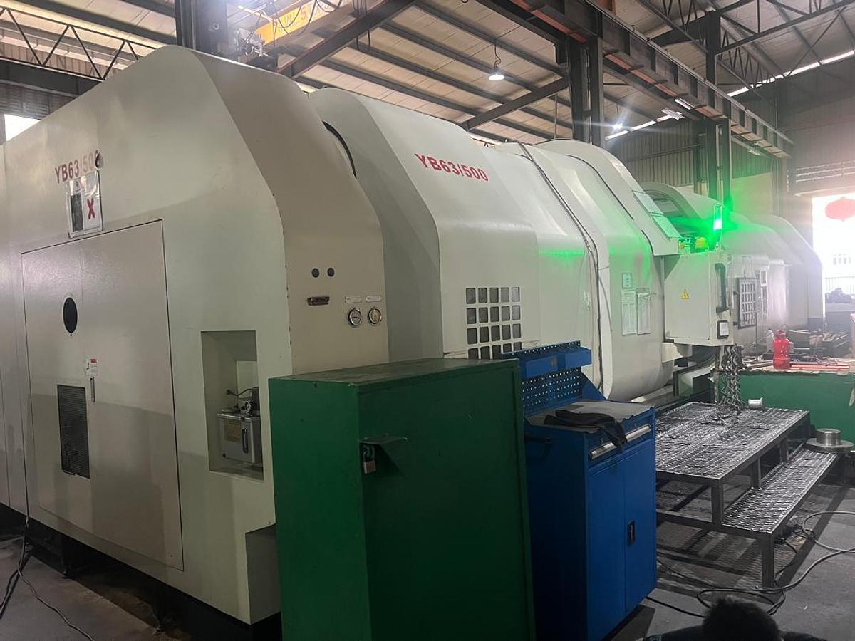 Used You Ji YB63/500 CNC Flat Bed Turning Lathe Year 2016