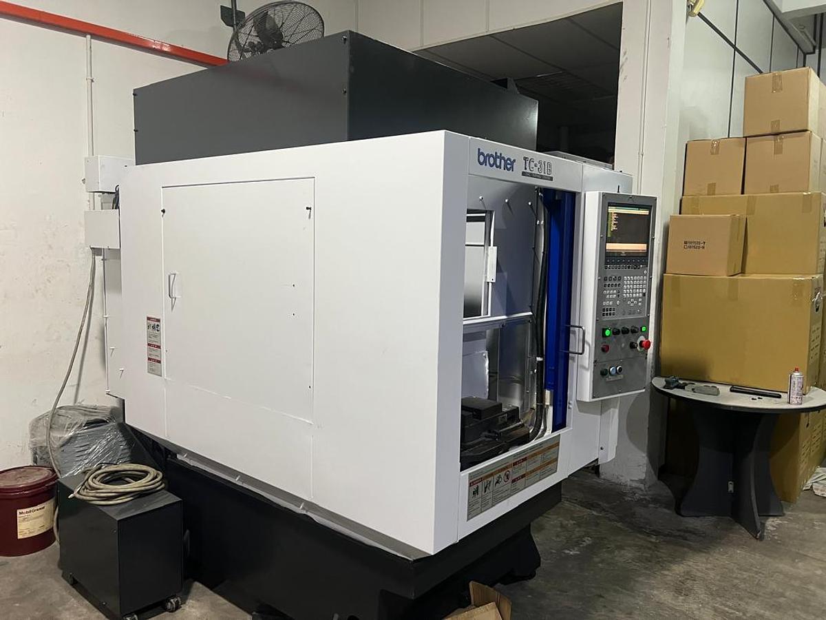Used Brother TC31B Vertical Machining Center Year 2009