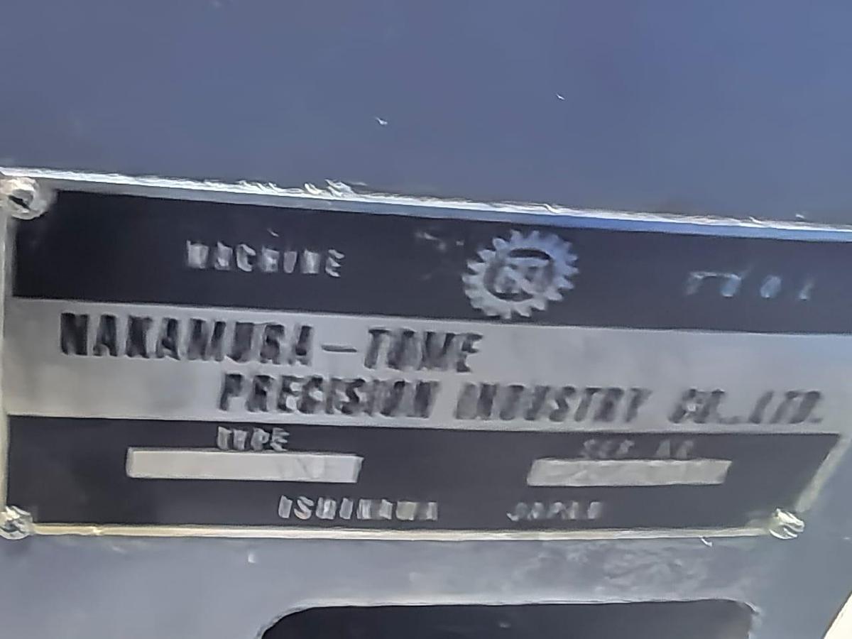 Used Nakamura-Tome SC-200 CNC Lathe Year 2010