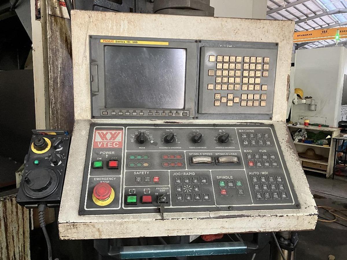 Used VTEC VF-2000 Double Column Machining Center Year 2007