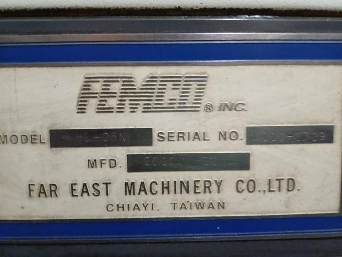 Used FEMCO HL-25N CNC Lathes